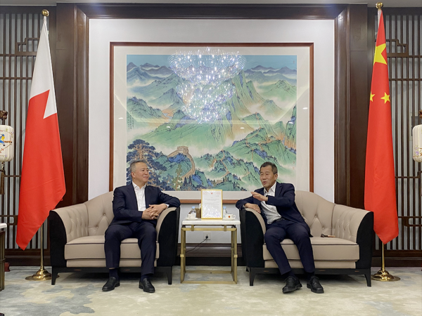 科元网 王博拜会中国驻巴林大使并调研保障房项目